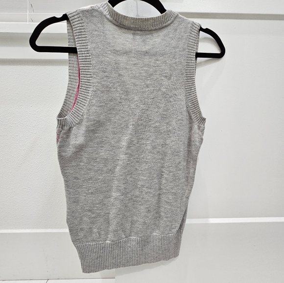 EXPRESS sleevless gray sweater vest size small - Picture 2 of 8